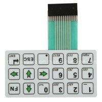 Matrix Keyboard 3X3 Matrix Membrane Switch PCB Membrane Keypad Switch